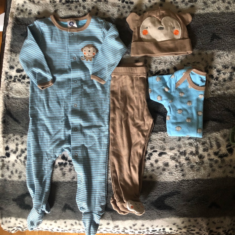 Baby Boy Gerber Set